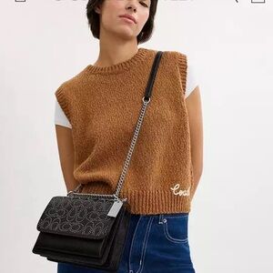 Coach ❤️ Klare Crossbody Bag With Signature Rivets